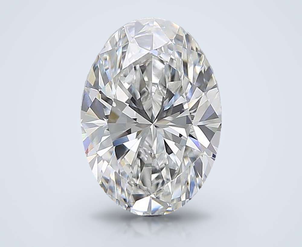3.27 Carat Oval Lab Diamond
