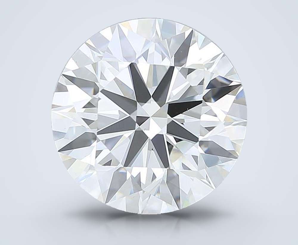 6.43 Carat Round Lab Diamond