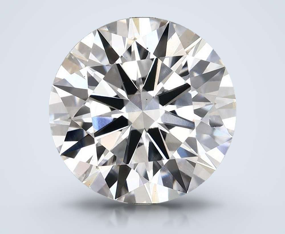 5.63 Carat Round Lab Diamond