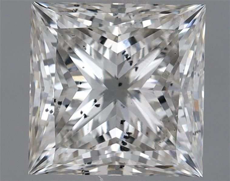 1.60ct H SI2 Rare Carat Ideal Cut Princess Lab Grown Diamond