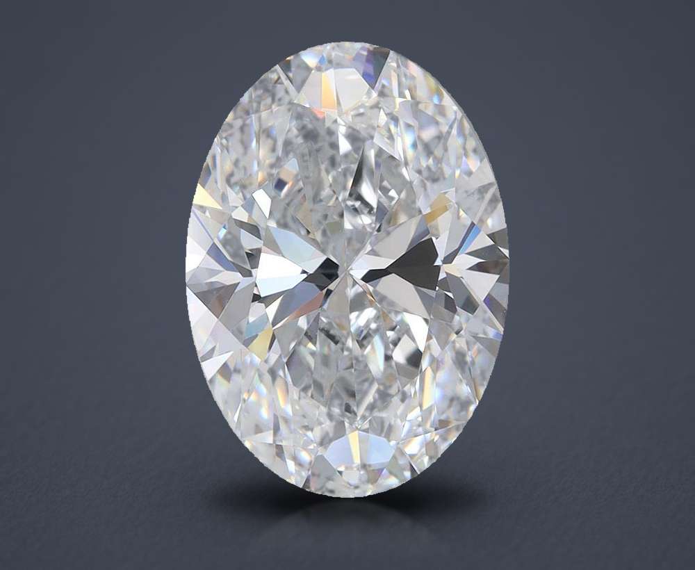 5.11 Carat Oval Lab Diamond