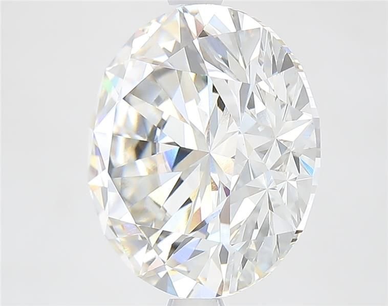 5.72ct H VVS2 Rare Carat Ideal Cut Round Lab Grown Diamond