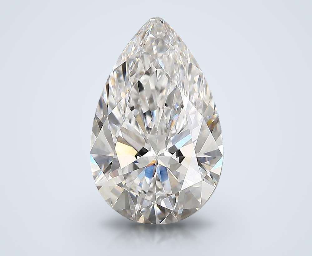 4.39 Carat Pear Lab Diamond