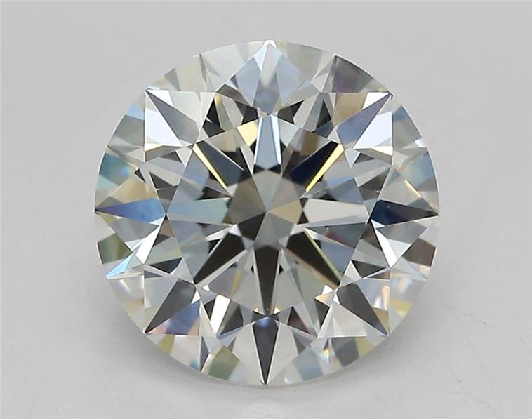 2.58ct F VVS2 Rare Carat Ideal Cut Round Lab Grown Diamond