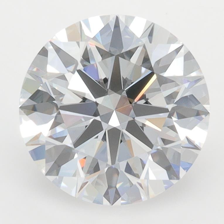 2.73ct D VVS1 Rare Carat Ideal Cut Round Lab Grown Diamond