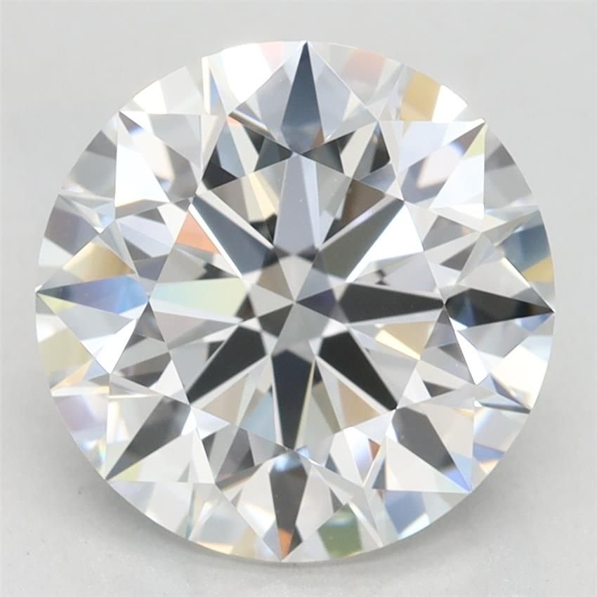 3.45ct E VVS1 Rare Carat Ideal Cut Round Lab Grown Diamond
