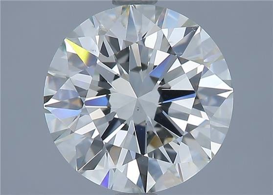 2.50ct K VS1 Rare Carat Ideal Cut Round Diamond