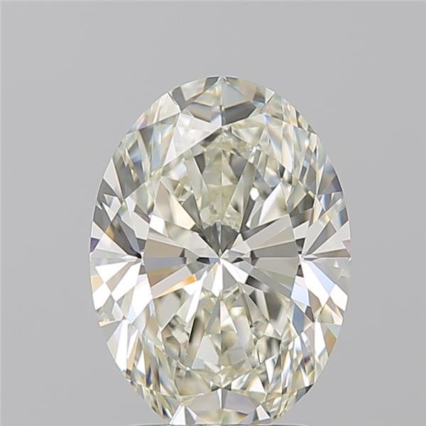 2.21ct K VVS2 Rare Carat Ideal Cut Oval Diamond