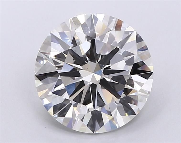 5.02ct G VS1 Rare Carat Ideal Cut Round Lab Grown Diamond