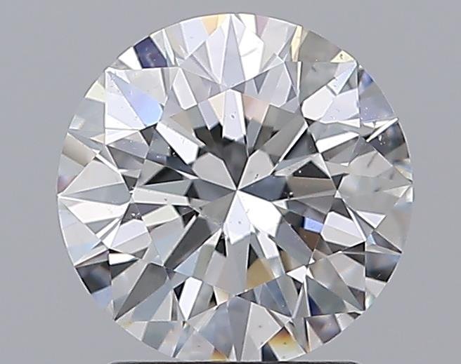 1.71ct E SI1 Rare Carat Ideal Cut Round Diamond