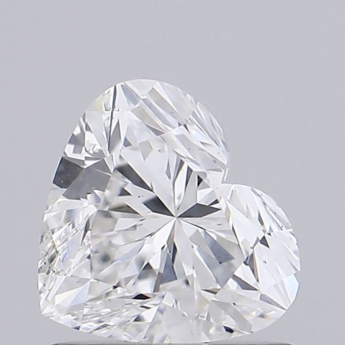 0.91ct E VS2 Rare Carat Ideal Cut Heart Lab Grown Diamond