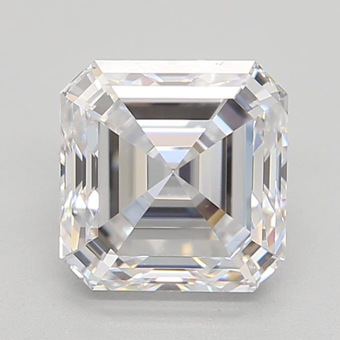 1.00ct D VVS2 Very Good Cut Asscher Lab Grown Diamond