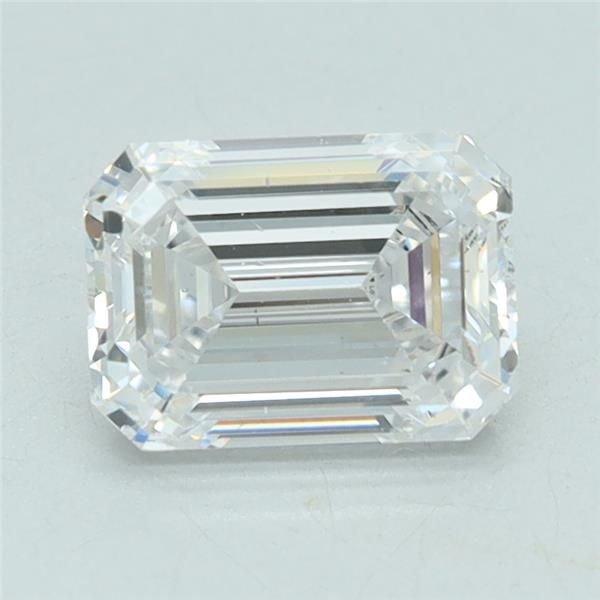 1.03ct D VS2 Rare Carat Ideal Cut Emerald Lab Grown Diamond