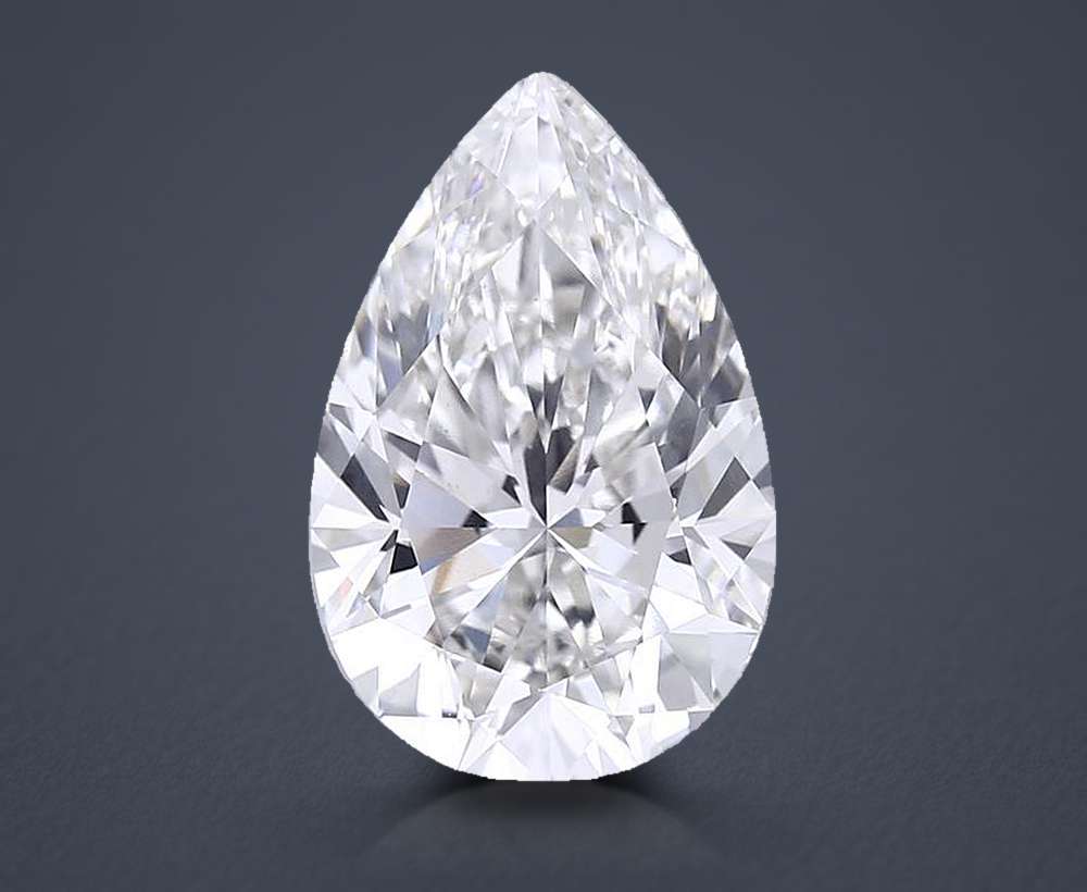 5.21 Carat Pear Lab Diamond