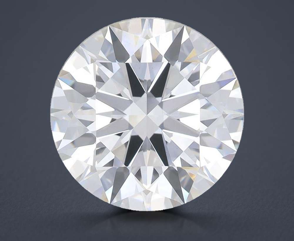 5.57 Carat Round Lab Diamond