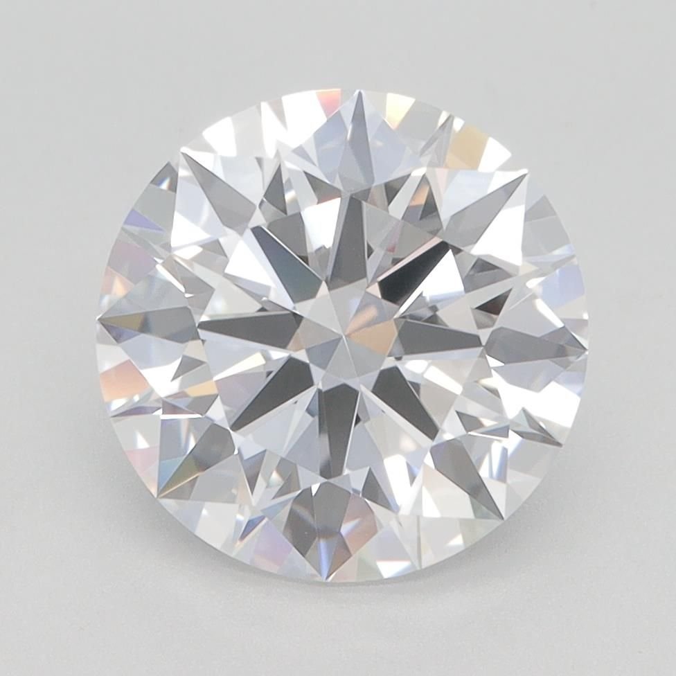 3.05ct D VVS2 Rare Carat Ideal Cut Round Lab Grown Diamond