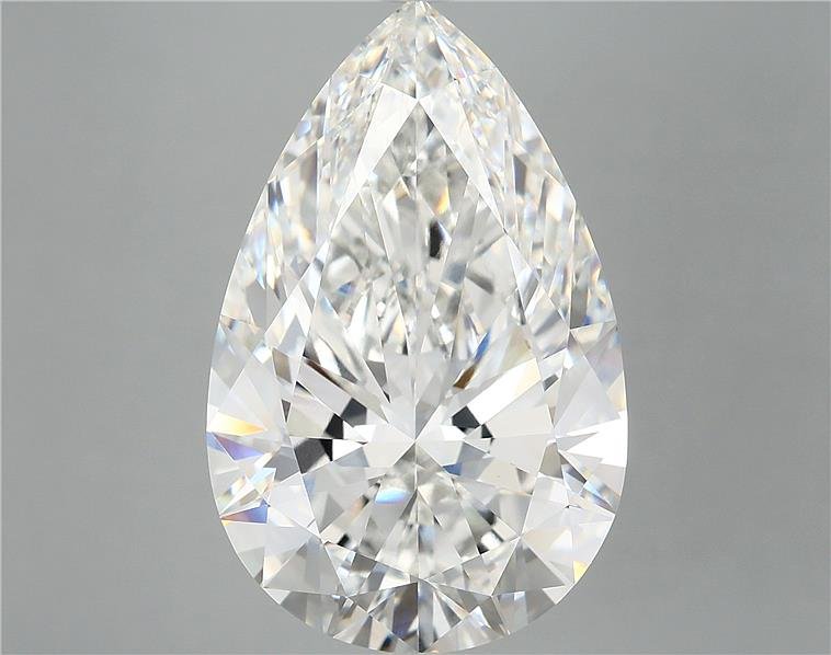11.03ct F VVS2 Rare Carat Ideal Cut Pear Lab Grown Diamond