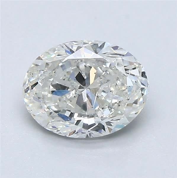 1.00ct F SI2 Very Good Cut Oval Diamond