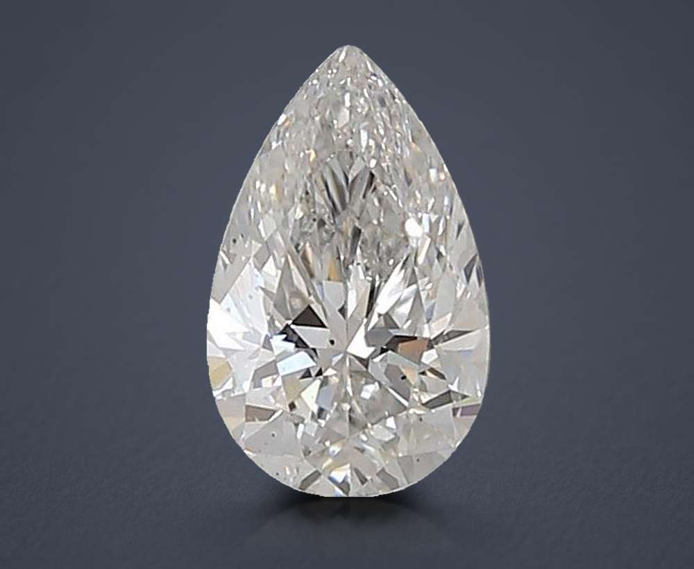 0.81 Carat Pear Lab Diamond