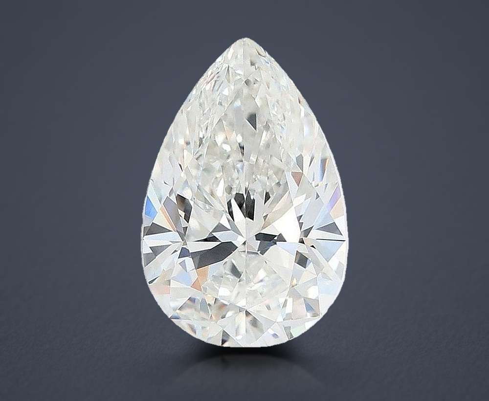 4.77 Carat Pear Lab Diamond