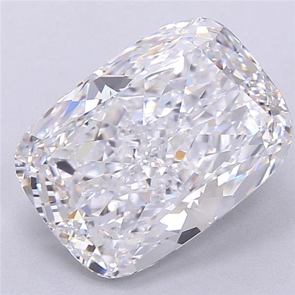 5.02ct E VVS2 Rare Carat Ideal Cut Cushion Lab Grown Diamond