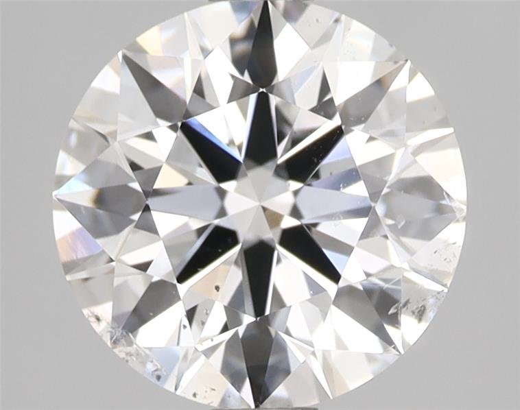 2.01ct D SI1 Rare Carat Ideal Cut Round Diamond