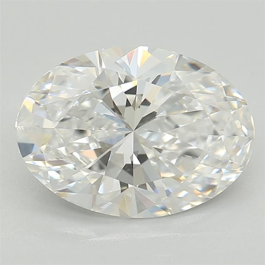 1.28ct D VVS2 Rare Carat Ideal Cut Oval Lab Grown Diamond