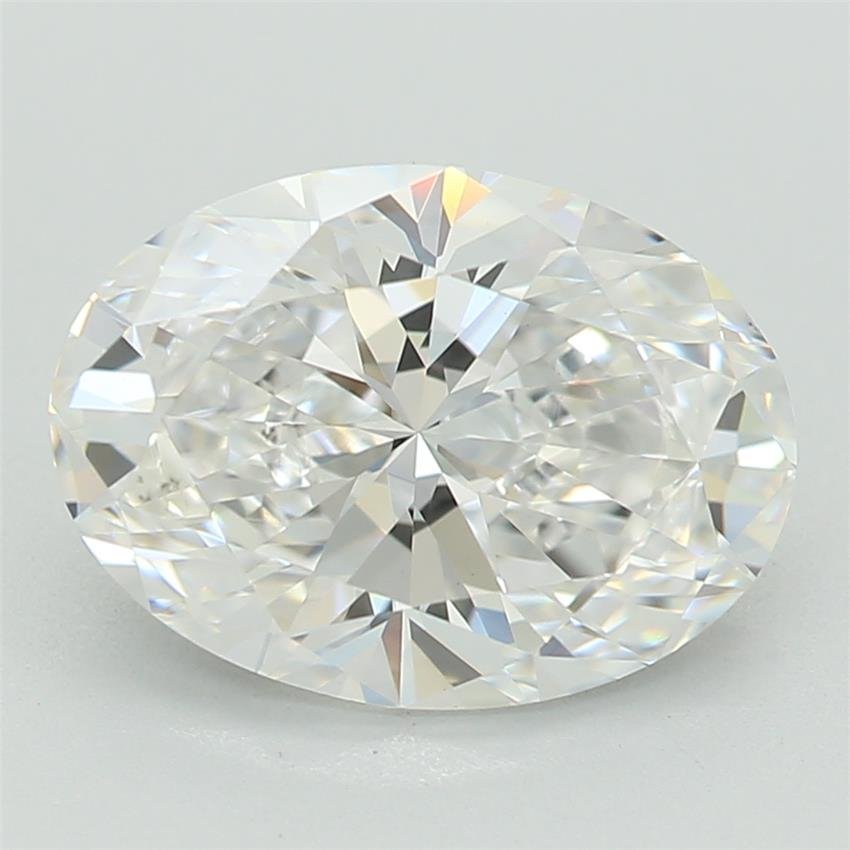 1.55ct D VS1 Rare Carat Ideal Cut Oval Lab Grown Diamond