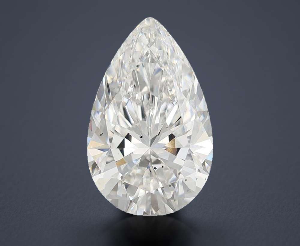 2.51 Carat Pear Lab Diamond
