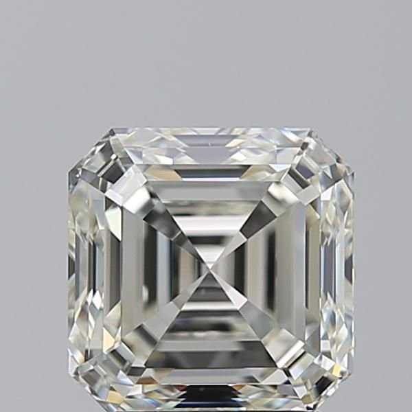 3.01ct K VS1 Rare Carat Ideal Cut Asscher Diamond