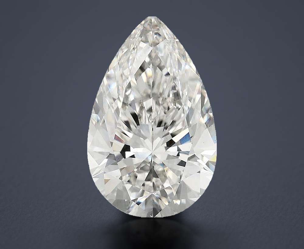 4.10 Carat Pear Lab Diamond