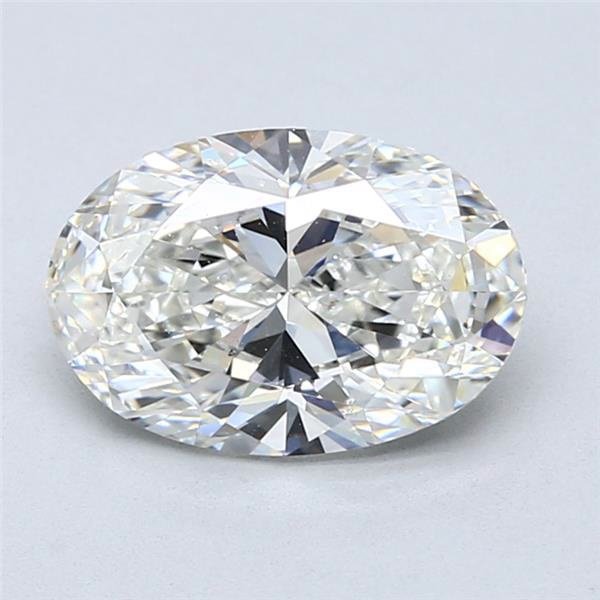 2.09ct I SI1 Rare Carat Ideal Cut Oval Diamond