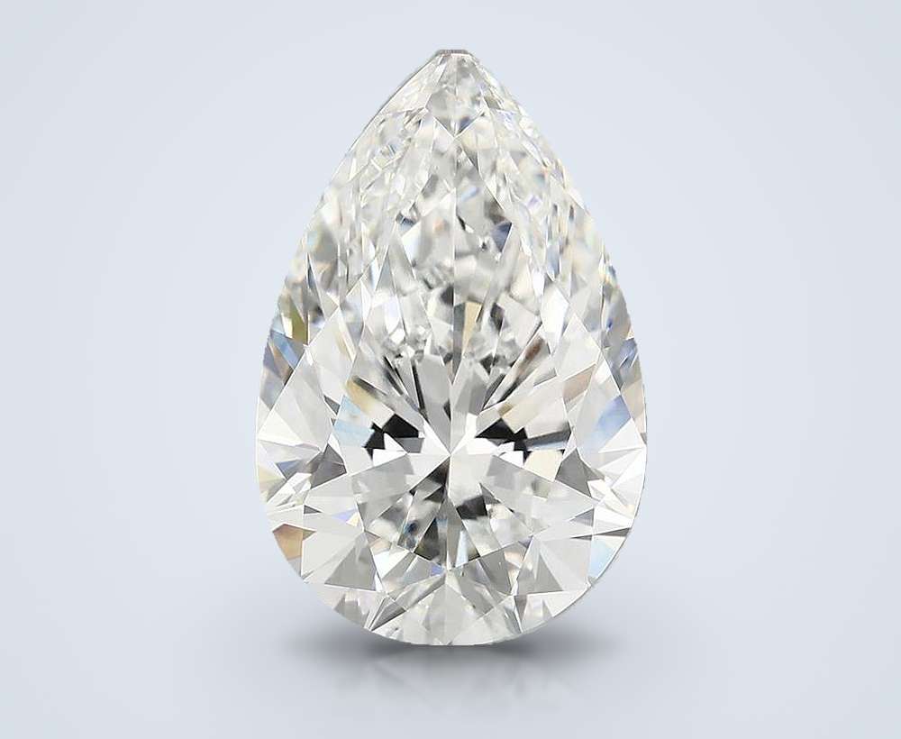 8.93 Carat Pear Lab Diamond