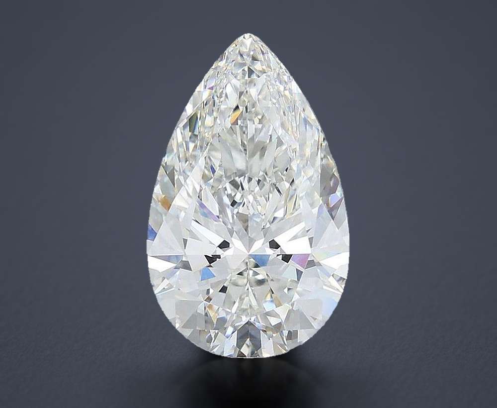 4.91 Carat Pear Lab Diamond