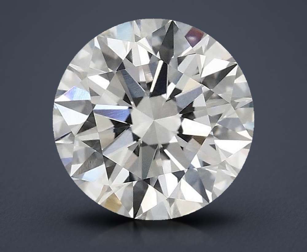 3.74 Carat Round Lab Diamond