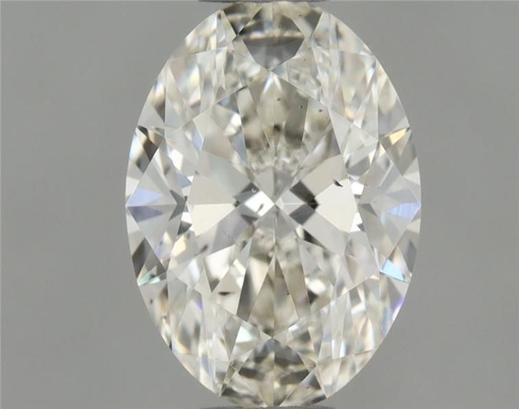 0.74ct K SI1 Rare Carat Ideal Cut Oval Diamond