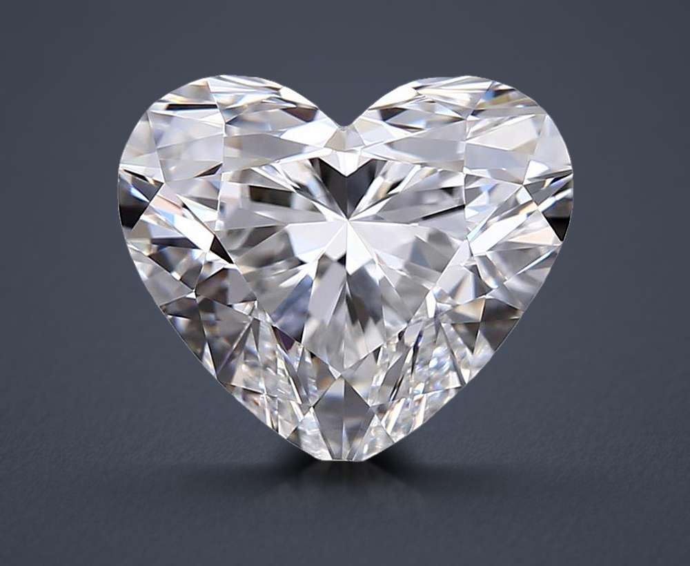 1.72 Carat Heart Lab Diamond