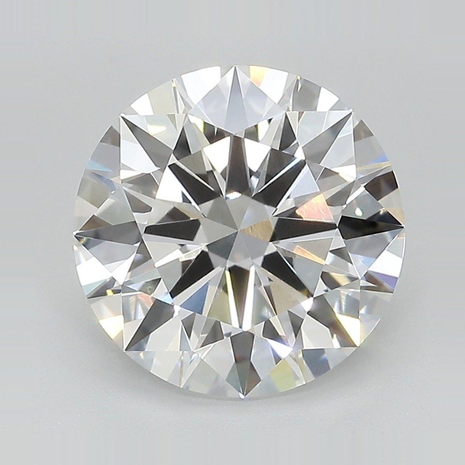 4.19ct E VVS1 Rare Carat Ideal Cut Round Lab Grown Diamond
