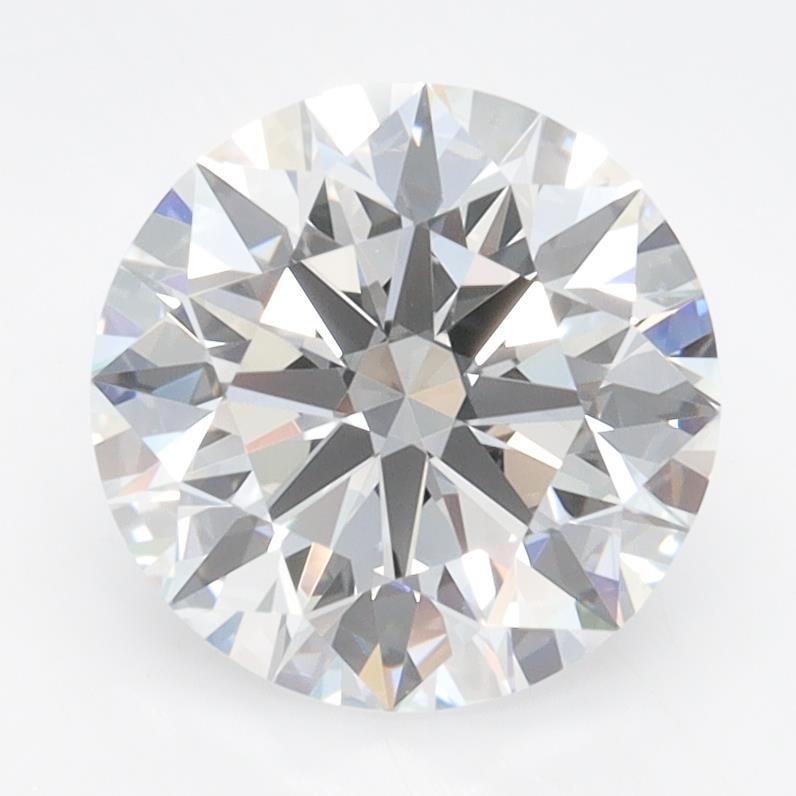 2.50ct D FL Rare Carat Ideal Cut Round Lab Grown Diamond