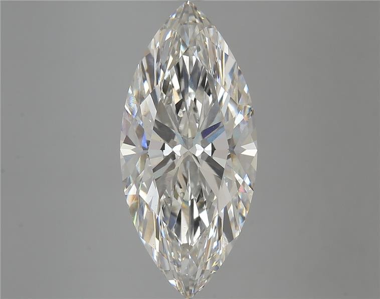 5.90ct H VS2 Good Cut Marquise Lab Grown Diamond