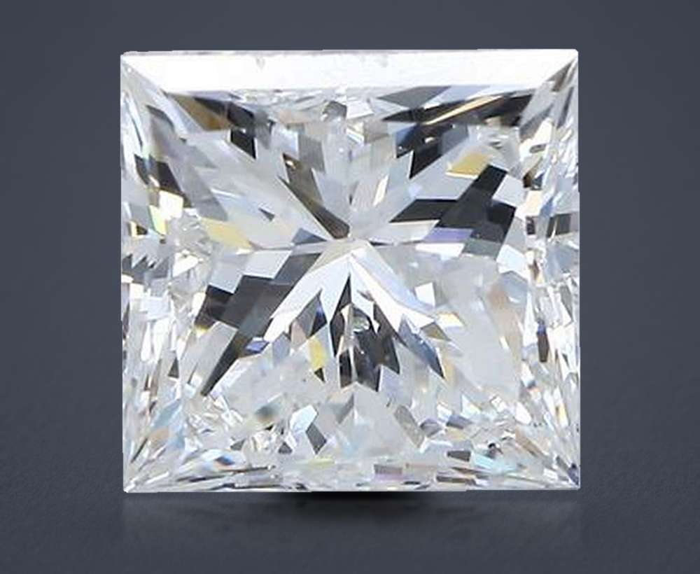 4.01 Carat Princess Natural Diamond