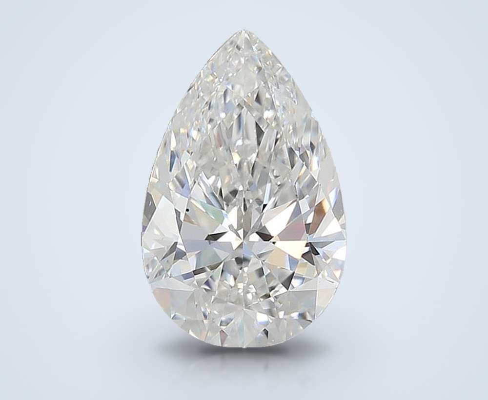 3.05 Carat Pear Lab Diamond