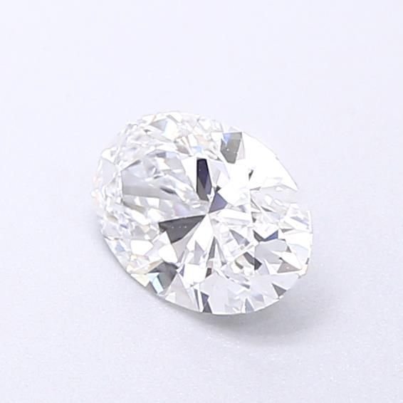 0.52ct D VS1 Rare Carat Ideal Cut Oval Lab Grown Diamond