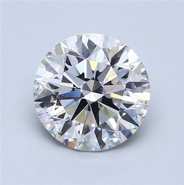 2.53ct G SI2 Rare Carat Ideal Cut Round Diamond