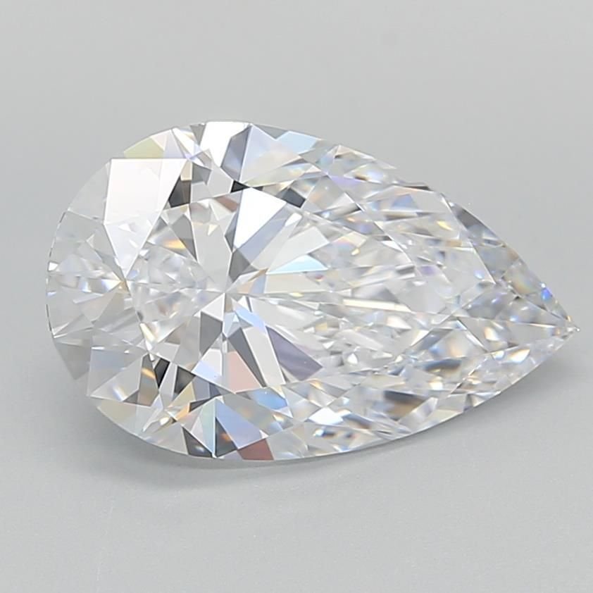 3.99 Carat Pear Lab Diamond