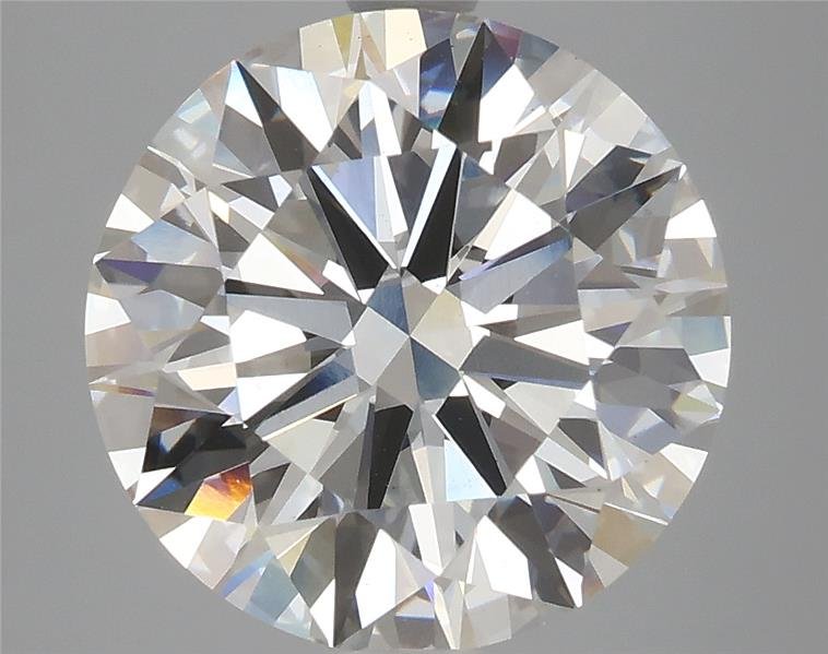 4.87ct H VS2 Rare Carat Ideal Cut Round Lab Grown Diamond