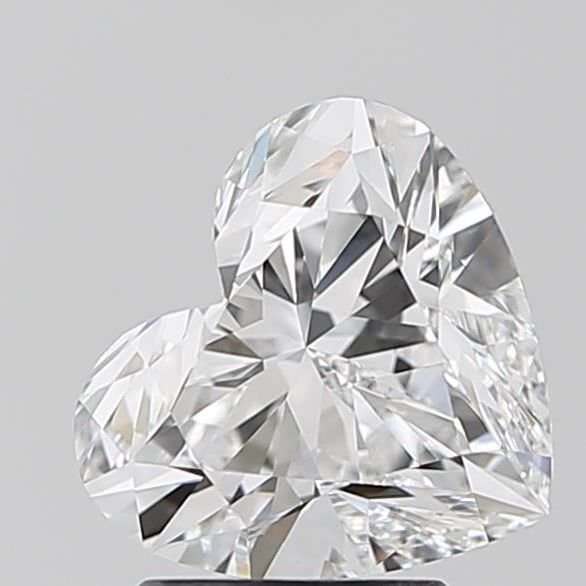 2.50ct D VVS2 Rare Carat Ideal Cut Heart Lab Grown Diamond