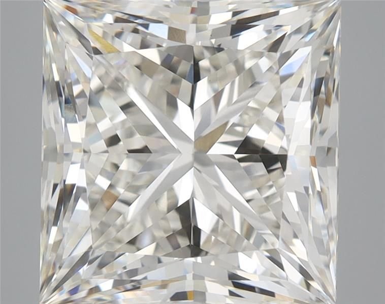 7.01ct H VS1 Rare Carat Ideal Cut Princess Lab Grown Diamond