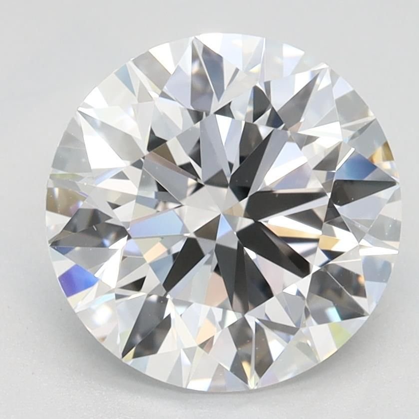 2.37ct D VVS1 Rare Carat Ideal Cut Round Lab Grown Diamond