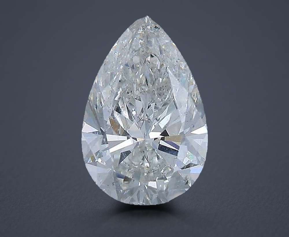 2.01 Carat Pear Natural Diamond